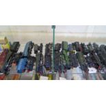 OO gauge locomotives by various makers, including King George V, Coronation, Mallard, Flying