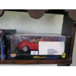 Mattel Hot Wheels Ferrari 360 Spider in red, with box