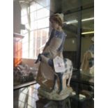 A Nao figurine 'Girl with a Goat'