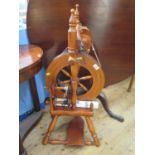 A 'Crofter' Spinning Wheel, by Carnaby Wools Ltd., 93 cm high