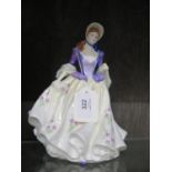 A Collectors Club Royal Doulton figure of Sweet Lilac HN 3972, signed by Michael Doulton 3 Nov.