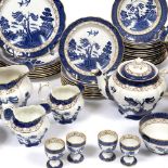 A BOOTHS REAL OLD WILLOW PATTERN TEASET