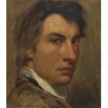 FOLLOWER OF SIR THOMAS LAWRENCE (1769-1830) Portrait of a young man, oil on canvas, unsigned,