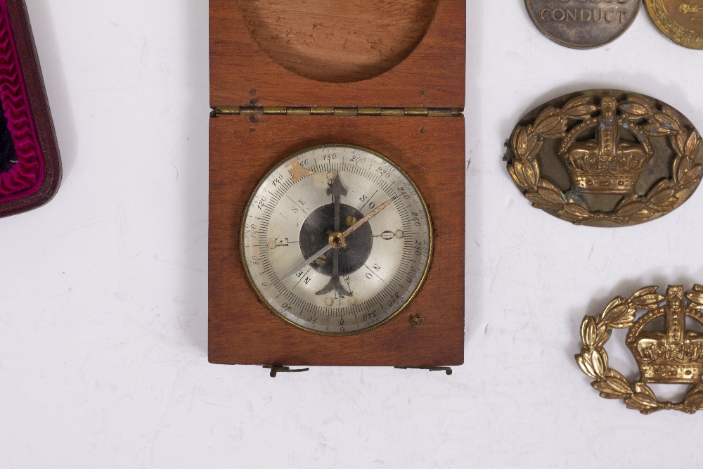 A CASED SET OF FOUR WORLD WAR I MEDALS awarded to 7403 Private J.F. Dingain. RIF. Brig. together - Image 37 of 39