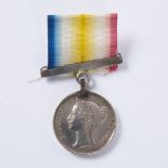 AN EARLY VICTORIAN CANDAHAR GHUZEE CABUL MEDAL 1842 awarded to Sargent James Bennett 40th Regiment