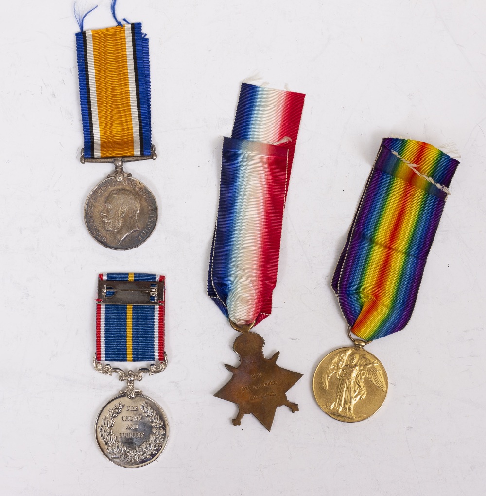 A SET OF THREE WWI MEDALS 1914-18 General Service medal awarded to Lieut. G.C. Judd R.A.F., The - Image 2 of 2