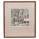 EARLY 20TH CENTURY SCHOOL 'Bruges', etching, signed in pencil dated '35 and numbered 16/50 in the