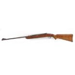 A BSA GUNS LIMITED 22 CALIBER AIR RIFLE 112cm in length, numbered GD13268 Condition: stock missing a