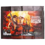 NORTH SEA HIJACK QUAD CINEMA POSTER 75.5cm high x 110cm wide Condition: creases where folded,