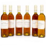 COTES DE DURAS 6 50cl bottles of Domaine Du Grande Mayne Vendange Tardive Eleve en Futs Du Chene (