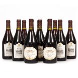 BEAUJOLAIS VILLAGE 10 bottles of Chateau Saint Lager Brouilly 2001 (10)