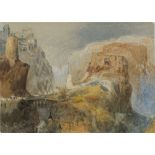 ATTRIBUTED TO WILLIAM WARD (1829-1908) After J.M.W. Turner, The Rham & The Bock, Luxembourg,