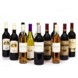 WINES AND SPIRITS to include 2 bottles of Chateau Bordeaux 2002, Vodka etc (12)