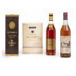 COGNAC AND ARMAGNAC A bottle of Seguinot Reserve Fine Champagne Cognac, together with a bottle of