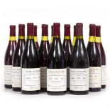 BURGUNDY 5 bottles of Auxey Duresses 1985 Marche Aux Vins together with seven bottles of Beaune