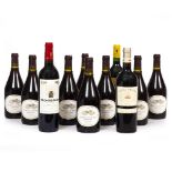 MIXED WINES 8 bottles of Ch De Pizay 2000 Morgan, 2 bottles of Domaine De La Foret 2003 Merlot, a