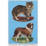SIR PETER BLAKE (b.1932) 'Cat and Dog', print, dated 2014, signed in pencil in the margin and