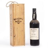 MADEIRA A bottle of Blandy's Bual 1954 Madeira OWC