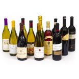 VARIOUS WINES to include a bottle of McPherson Family Jocks Reserve 2003, a bottle of Wisemans