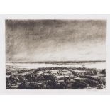 DAVID MUIRHEAD BONE (1876-1953) The Solent, etching, signed in pencil lower right, 17.5cm x 25m