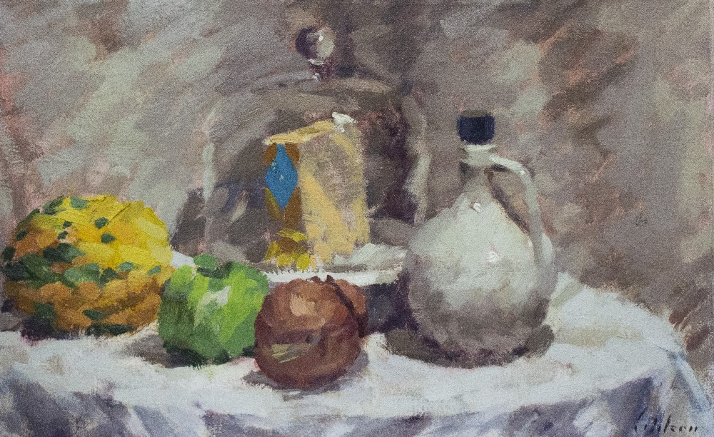 DAVID WILSON (1919-2013) A group of twenty one still life oil paintings, various sizes, the - Image 7 of 21