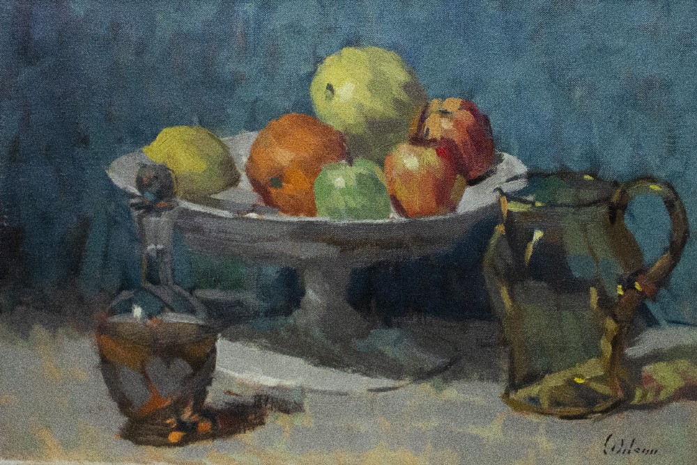 DAVID WILSON (1919-2013) A group of twenty one still life oil paintings, various sizes, the - Image 8 of 21