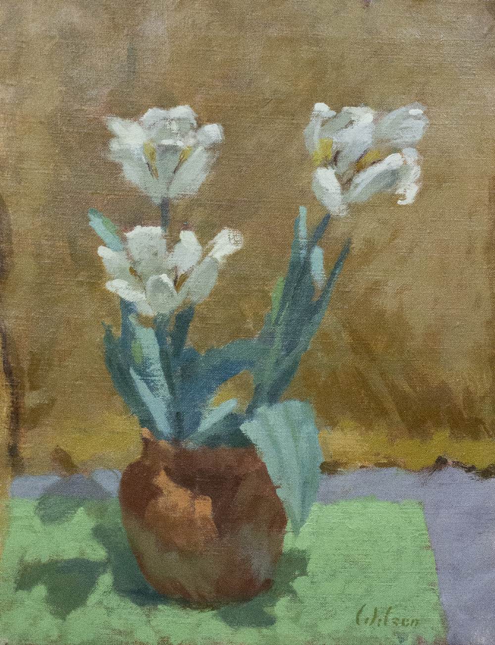DAVID WILSON (1919-2013) A group of twenty one still life oil paintings, various sizes, the - Image 14 of 21