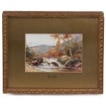 LESTER JAMES Glen Skean, 16cm x 24cm; Autumn Burnham Wood, by the same artist, 16cm x 24cm, both