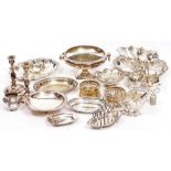 A LARGE COLLECTION OF SILVER PLATED WARES to include entree dishes, sauce boats, bowls, a pair of