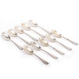 A CONTINENTAL SET OF CUTLERY to include twelve dinner forks, twelve dessert forks, eleven table