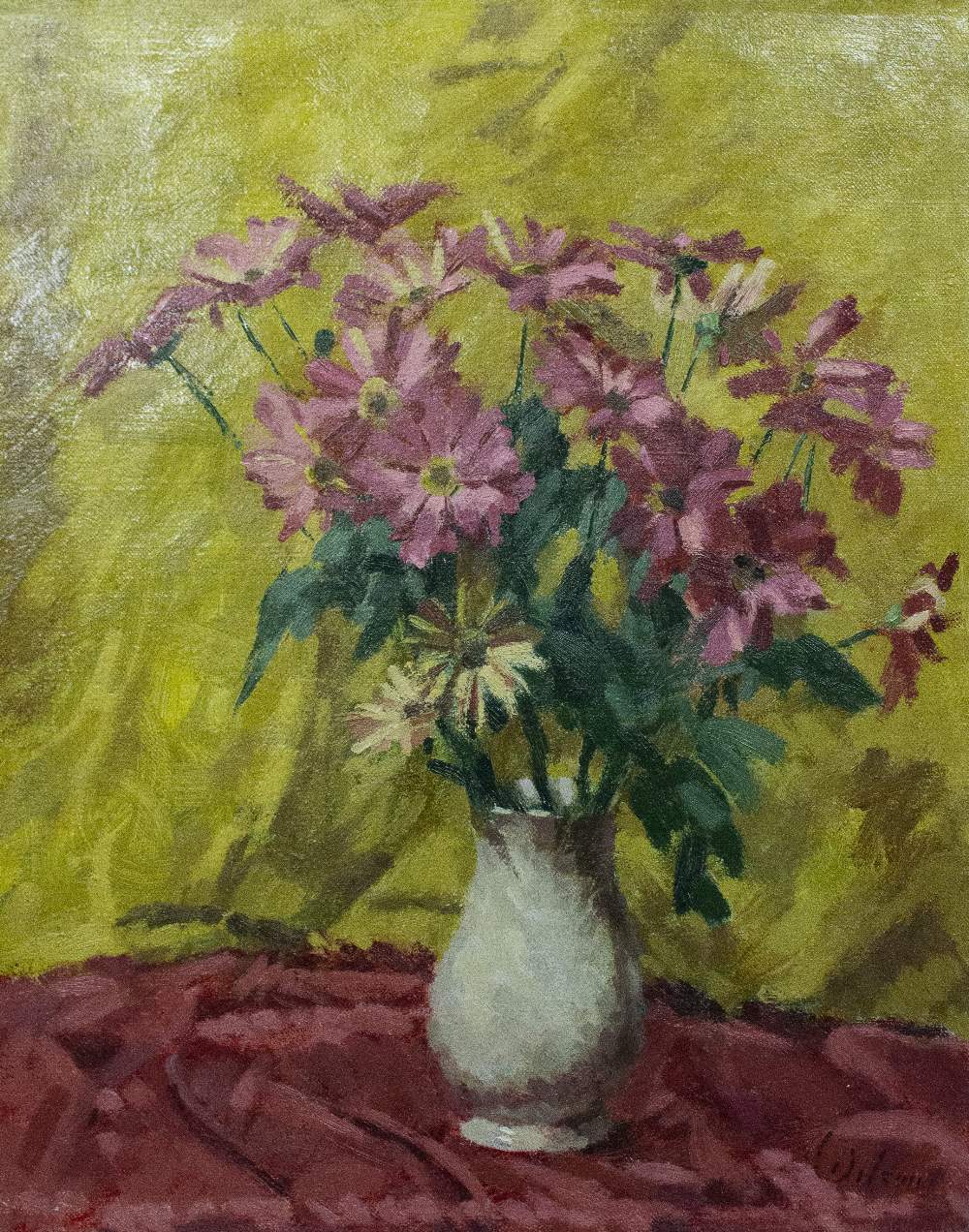 DAVID WILSON (1919-2013) A group of twenty one still life oil paintings, various sizes, the - Image 16 of 21