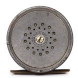 A HARDY BROS LIMITED The Perfect Fly Reel duplicated Mark II, patent number 24245 and 9261, size 3