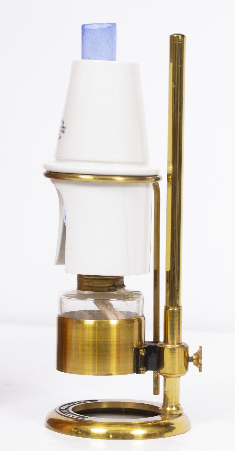 A LATE 19TH CENTURY MICROSCOPE OIL LAMP by Swift & Son of 81 Tottenham Court Road (circa 1877-1881), - Image 5 of 7