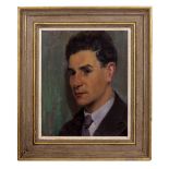 ATTRIBUTED TO HARRY JOHN PEARSON (1872-1933) a head and shoulder portrait of a young man, oil on