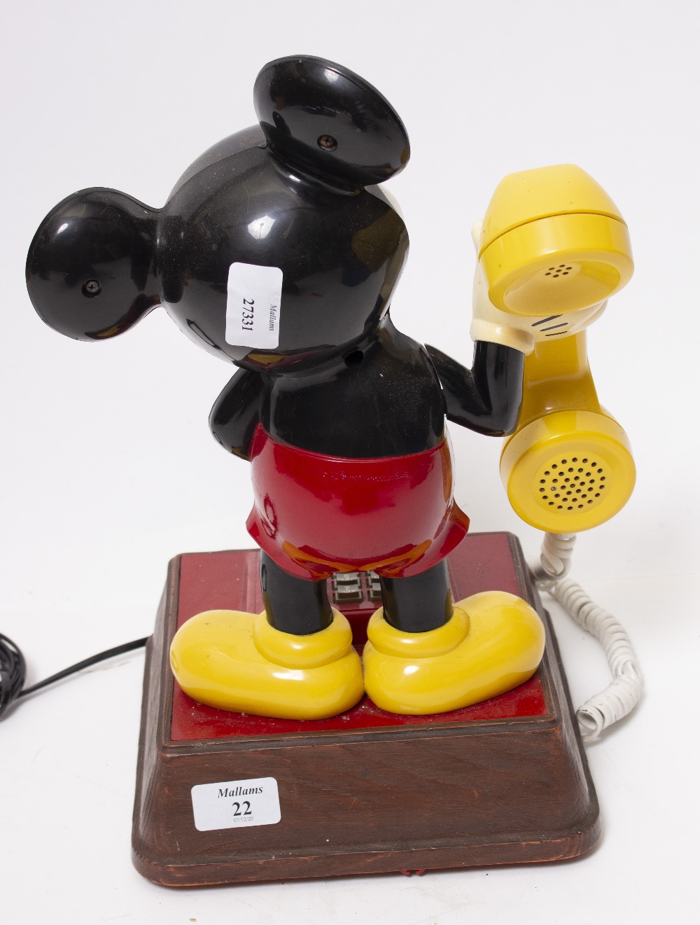 A LATE 20TH CENTURY MICKEY MOUSE PHONE by American Telecommunications Corporation model number - Image 4 of 6