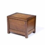 Cotswold school small coffer or blanket box, oak 41cm x 31cm x 31cm