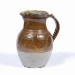 Ray Finch (1914-2012) for Winchcombe Pottery salt glazed jug with incised decoration impressed