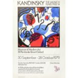 Group of six exhibition posters consisting of: Wassily Kandinsky, Museum of Modern Art 76cm x 51cm