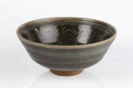 Geoffrey Whiting (1919-1988) at Avoncroft Pottery bowl, impressed seal marks to the base 23cm across