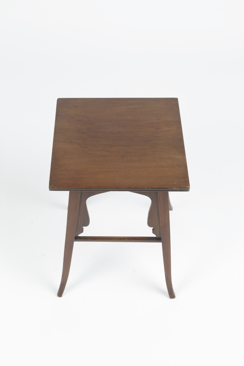 After Edward William Godwin (1833 - 1886) jardiniere stand or small table, mahogany 37cm x 48cm - Image 3 of 4