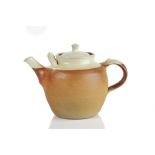 Ray Finch (1914-2012) for Winchcombe Pottery large sharing 2 pint teapot, impressed seal mark 19cm