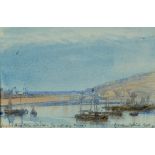 Samuel John Lamorna Birch (1869-1955) three watercolours, two indistinctly titled and signed, one