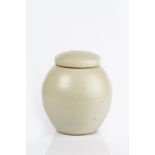 Eddie Hopkins (1941-2007) for Winchcombe Pottery large ginger jar with celadon glaze, impressed seal