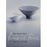 Issey Miyake meets Lucie Rie Exhibition poster 101cm x 72cm Produced to accompany the exhibition