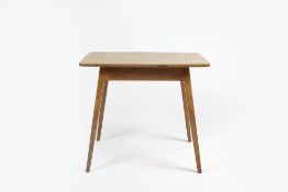 Cotswold school low table, oak, unmarked 55cm x 47cm x 39cm