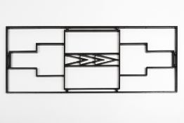 Art Deco style door metal 147cm high x 52cm wide