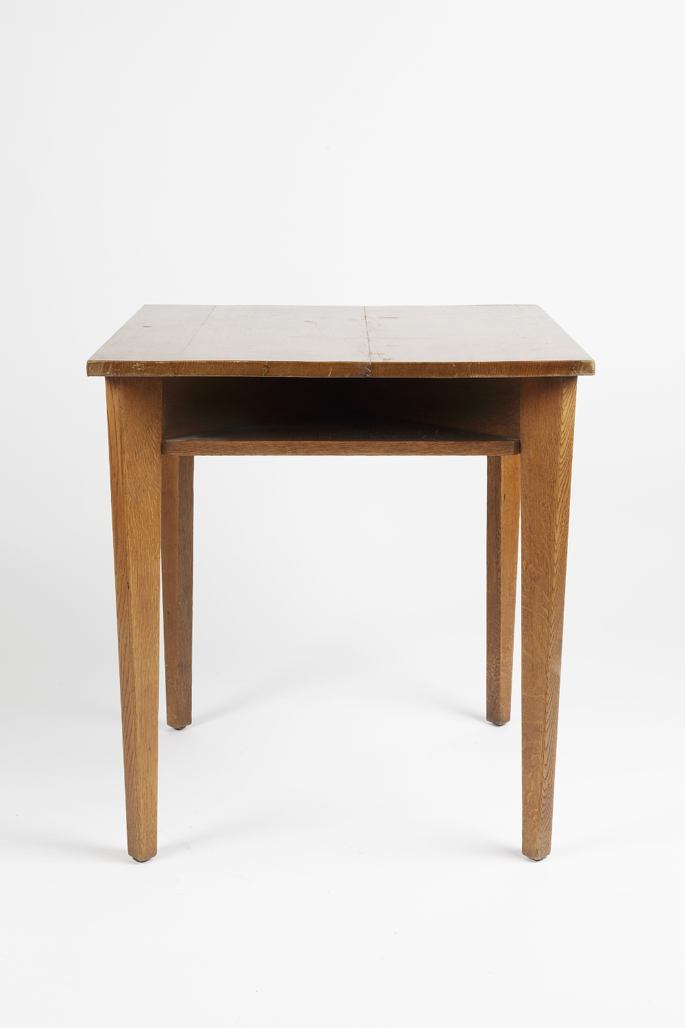 Gordon Russell of Broadway square occasional or side table, plaque to the underside 68cm wide x 74cm