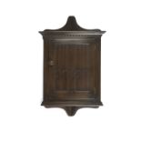 Ercol Ewelme hanging corner cupboard, with shelf interior 103cm high