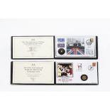 Queen Elizabeth II sovereign 2016 50th anniversary of England's 1966 Victory sovereign cover and a