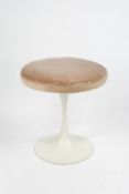Eero Saarinen (1910-1961) for Arkana 'Tulip' stool, marked to the base 38cm wide approx overall x